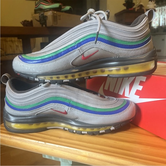 Air Max 97 QS Nintendo 64 Collector’s Edition 2019 Men’s 9.5 OG Box WORN ONCE - Picture 13 of 16